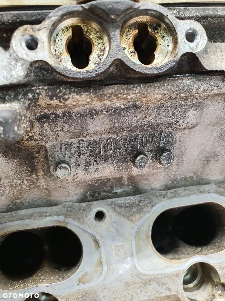 GŁOWICA SILNIKA PRAWA CCDA AUDI A6 C6 FSI 06E103404A - 6