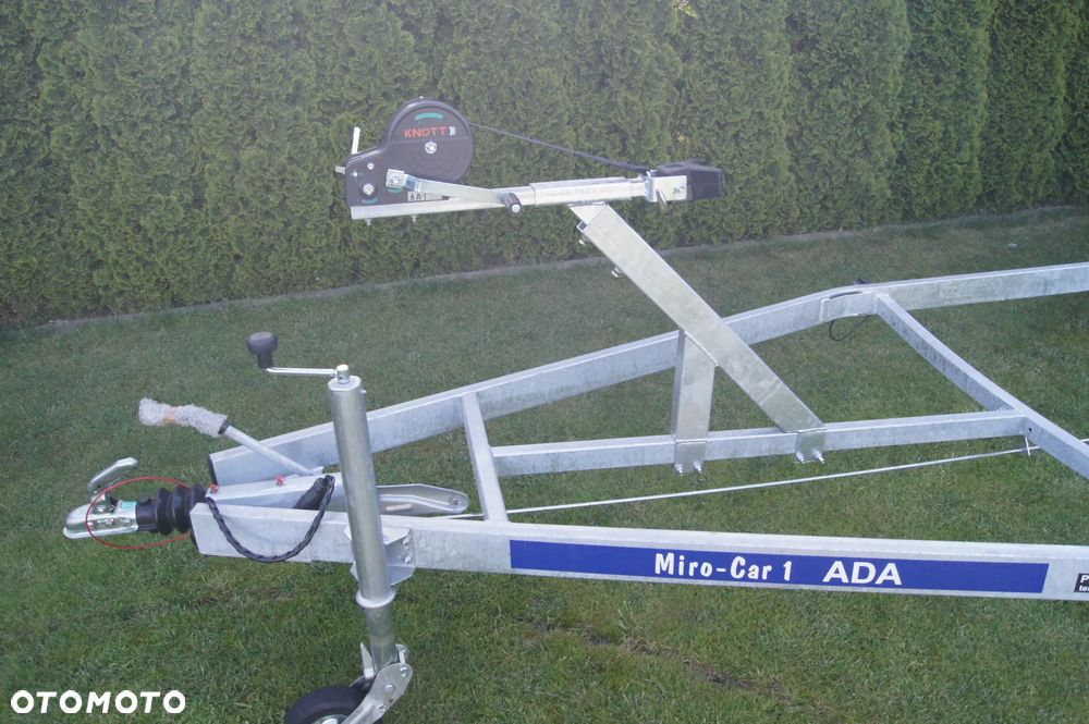 Abi Przyczepa podłodziowa DMC 1300 kg ład 990 kg - 2
