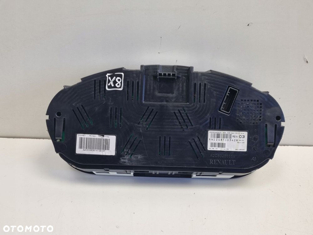 Renault Scenic III 1.9 dCi LICZNIK ZEGARY Europa RNI248100342R - 3