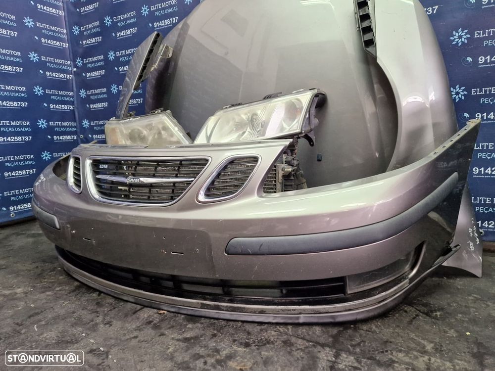 Frente completa usada SAAB 93 2.2 capot parachoques oticas guardalamas - 5