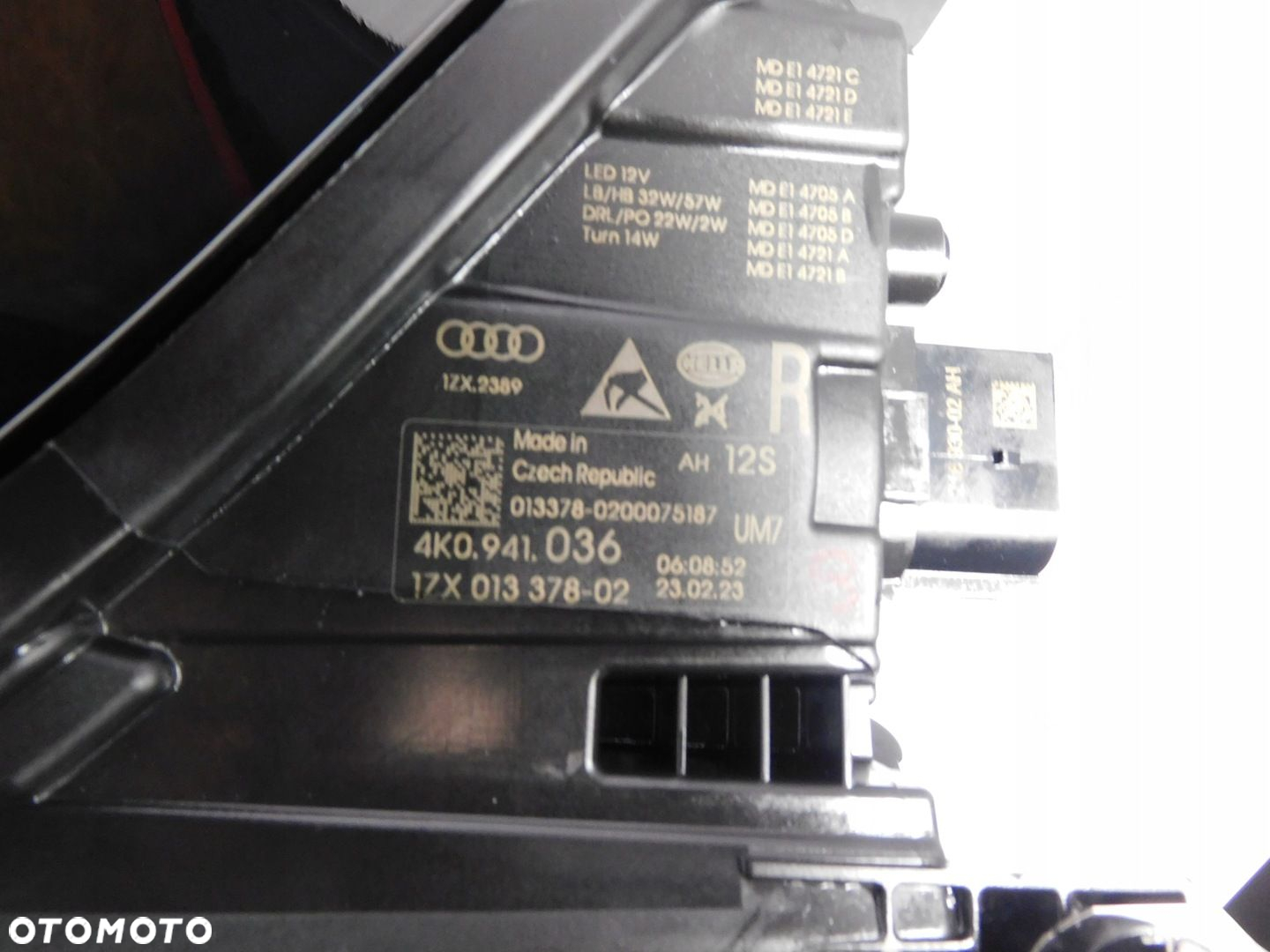 AUDI A6 C8 4K LAMPA PRAWA MATRIX HD 4K0941036 - 9