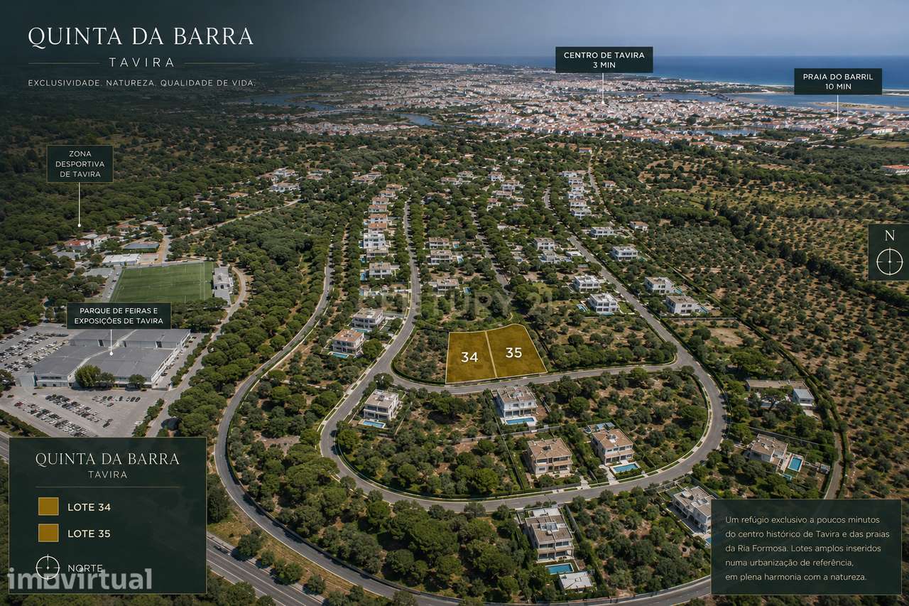 Terreno pronto a construir - Tavira - Grande imagem: 4/5
