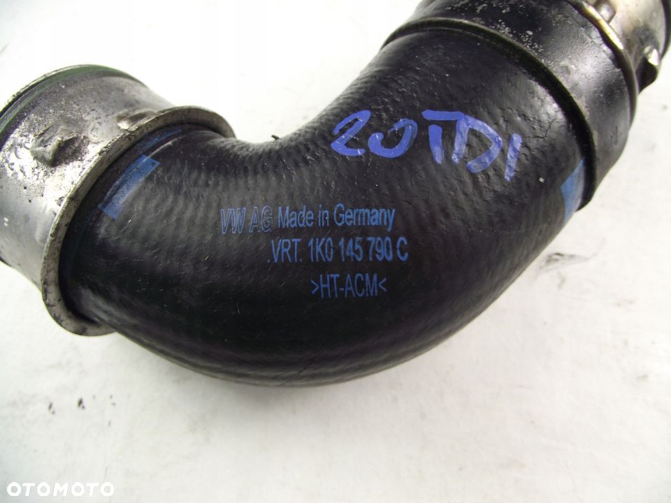 rura intercoolera passat b6 2.0 tdi 1k0145790c - 2
