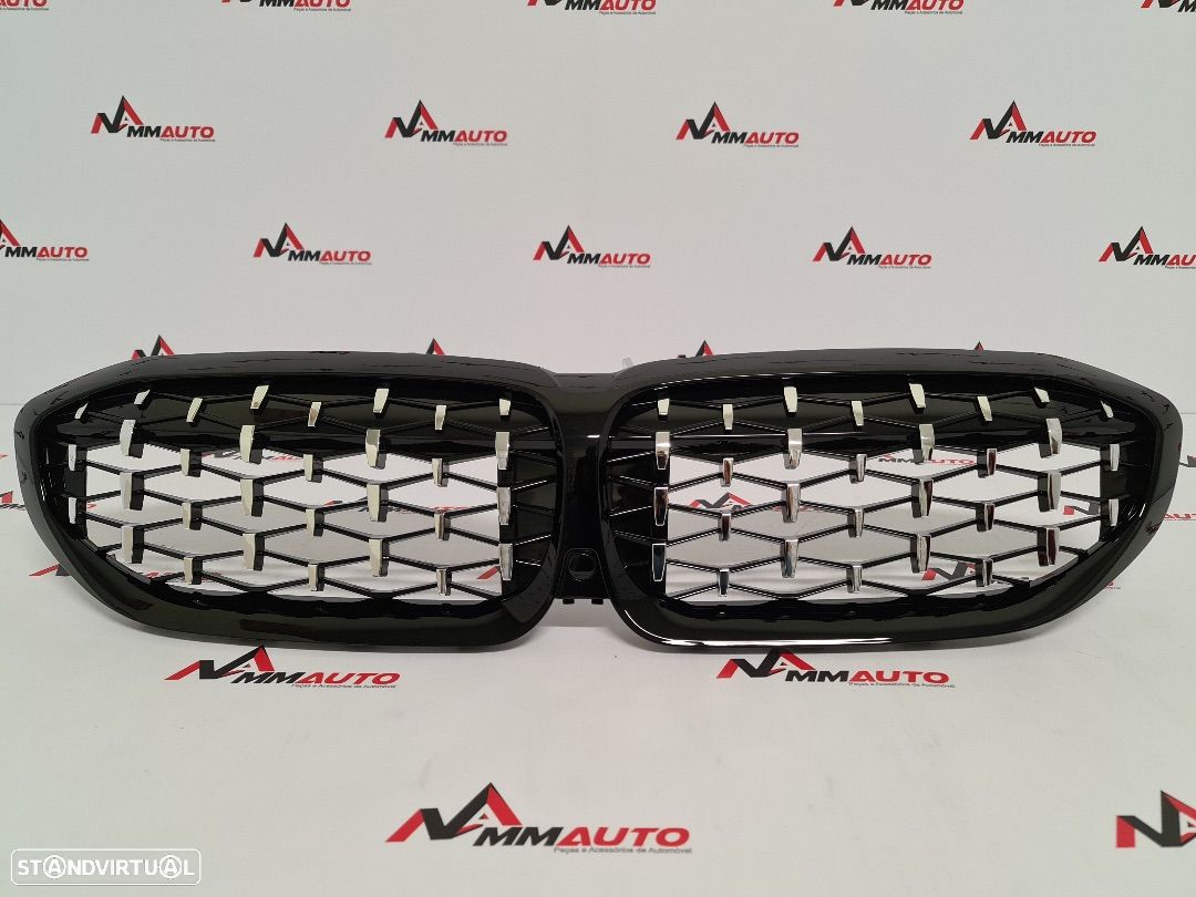 Grelha Frontal BMW Série 3 G20 G21 Diamond - 1