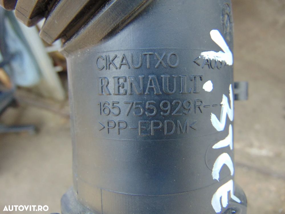 Tub admisie aer Renault 1.3tce megane 4 scenic 4 Duster 1.3 furtun turbo qashqai clio cod 165767385r - 4