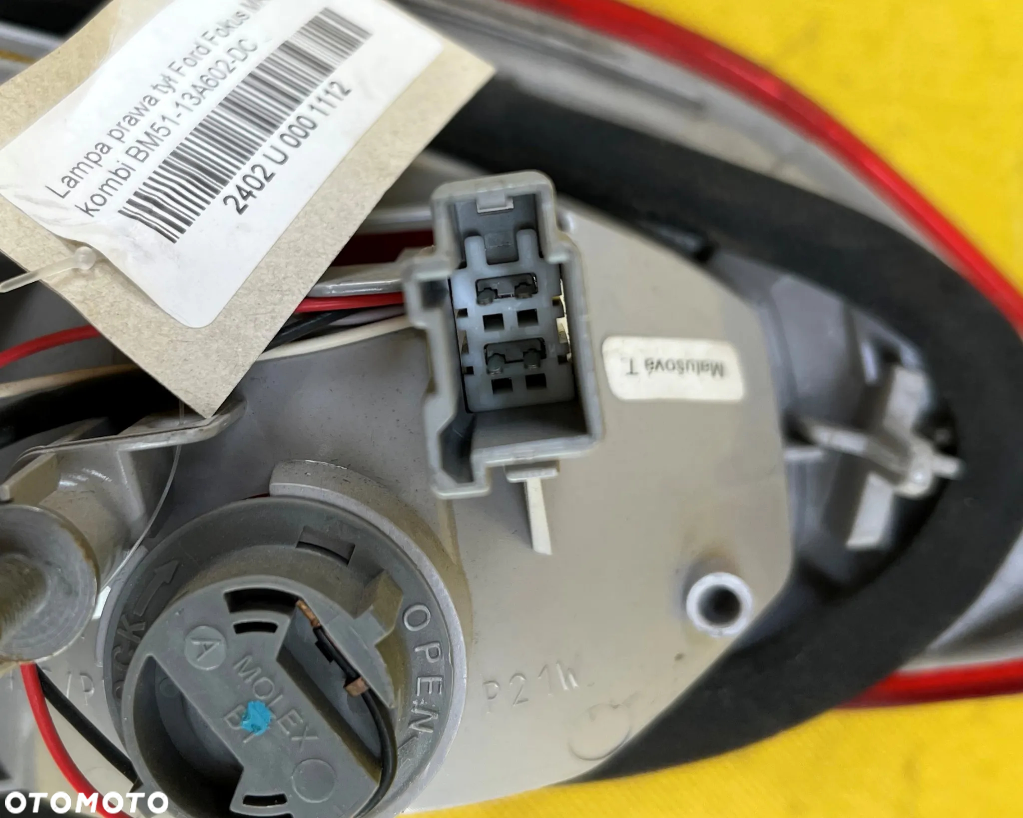 KOMPLET LAMP FORD FOCUS MK3 KOMBI BM51-13A602-DC, BM51-13A603-DC - 8
