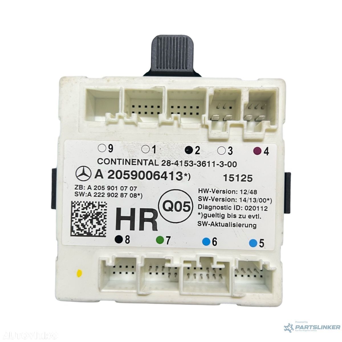 Modul/unitate de control incuietoare centrala portiera MERCEDES-BENZ C-CLASS W205 2013 - > A2059006413 - 1