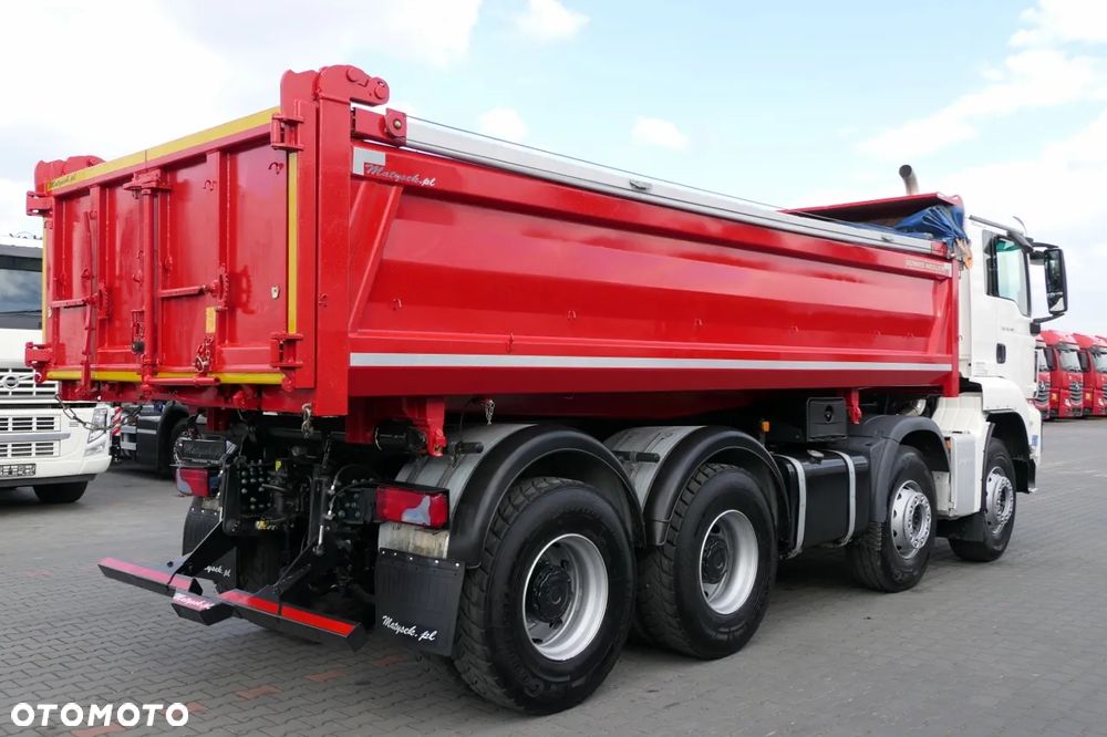 MAN TGS 35.460 / 8X4 / WYWROTKA 2 STR / BORDMATIC / MEILLER KIPPER / AUTOMAT / EURO 6 - 19