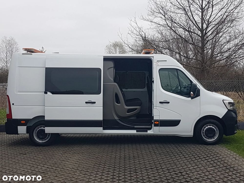 Renault MASTER 6-OSÓB L3H2 BRYGADÓWKA DŁUGI WYSOKI KLIMA KRAJOWY BLASZAK VAN FURGON - 37