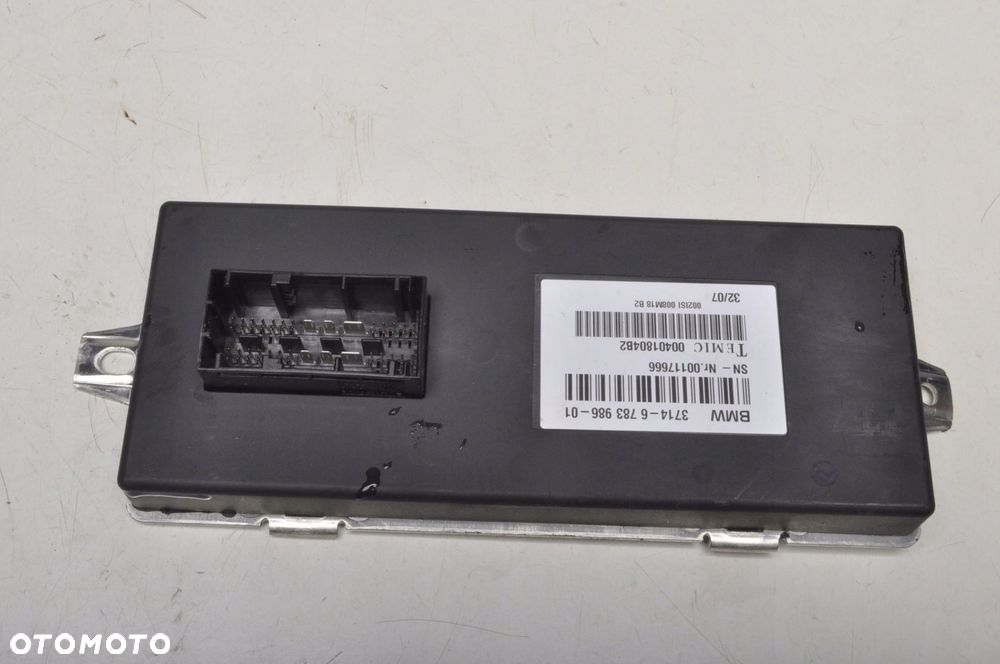 BMW X5 E70 MODUŁ STEROWNIK 6783986 - 1
