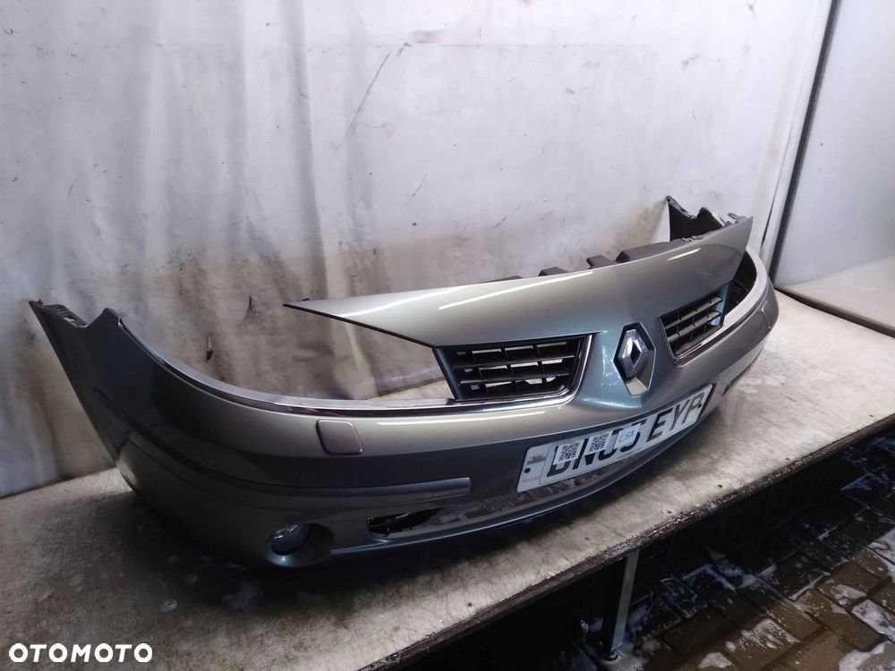ZDERZAK PRZÓD PRZEDNI | RENAULT LAGUNA II 2 LIFT FL HALOGENY XENON TEF47 - 3
