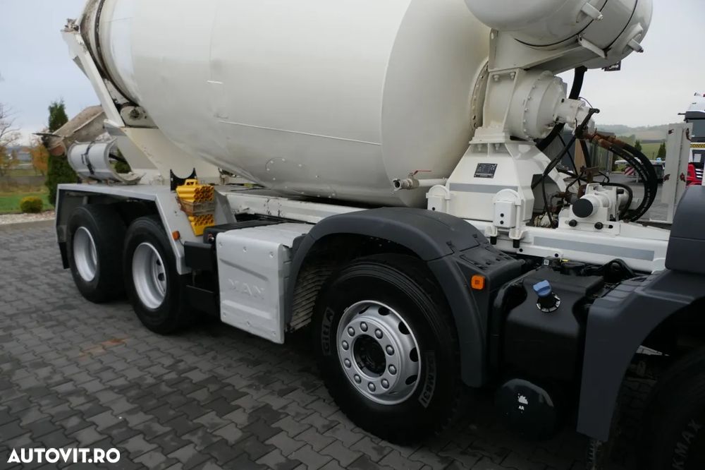 MAN TGS 32.420 / 8x4 / BETONIERĂ / MIXER 9 M3 / EURO 6 - 15