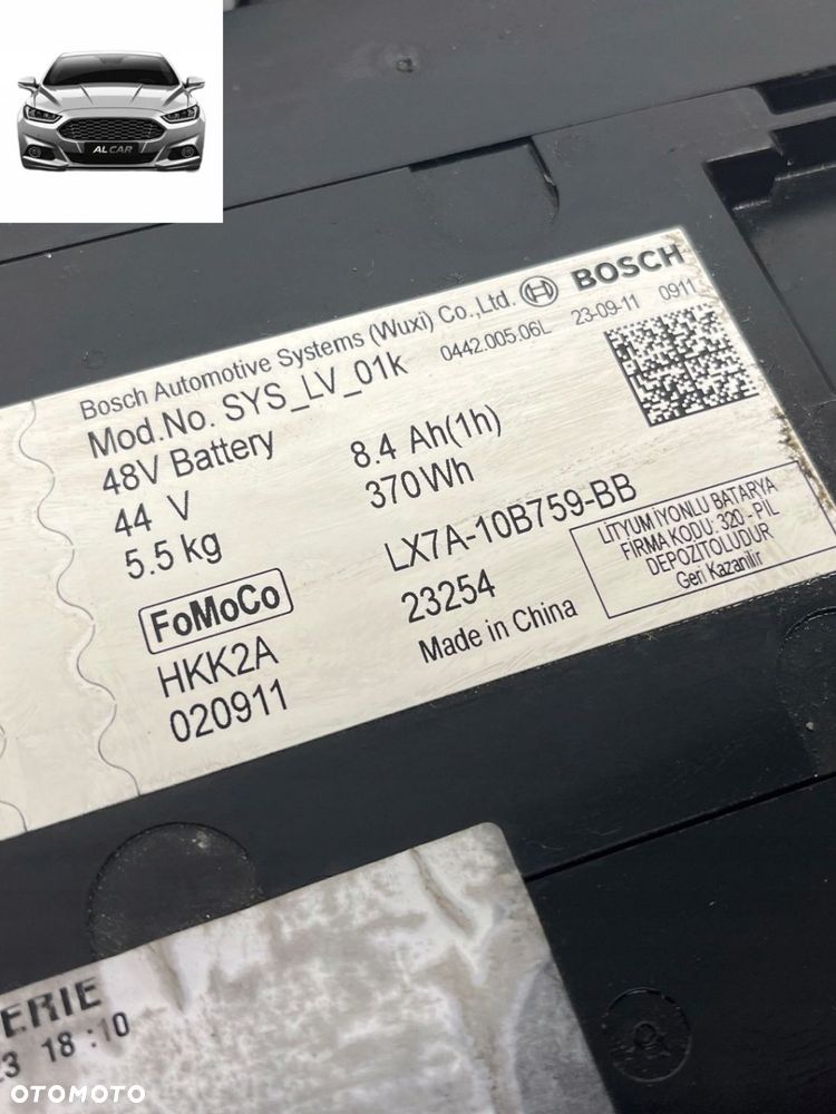 AKUMULATOR BATERIA FORD FOCUS MK4 HYBRYDA LX7A-10B759-BB - 3