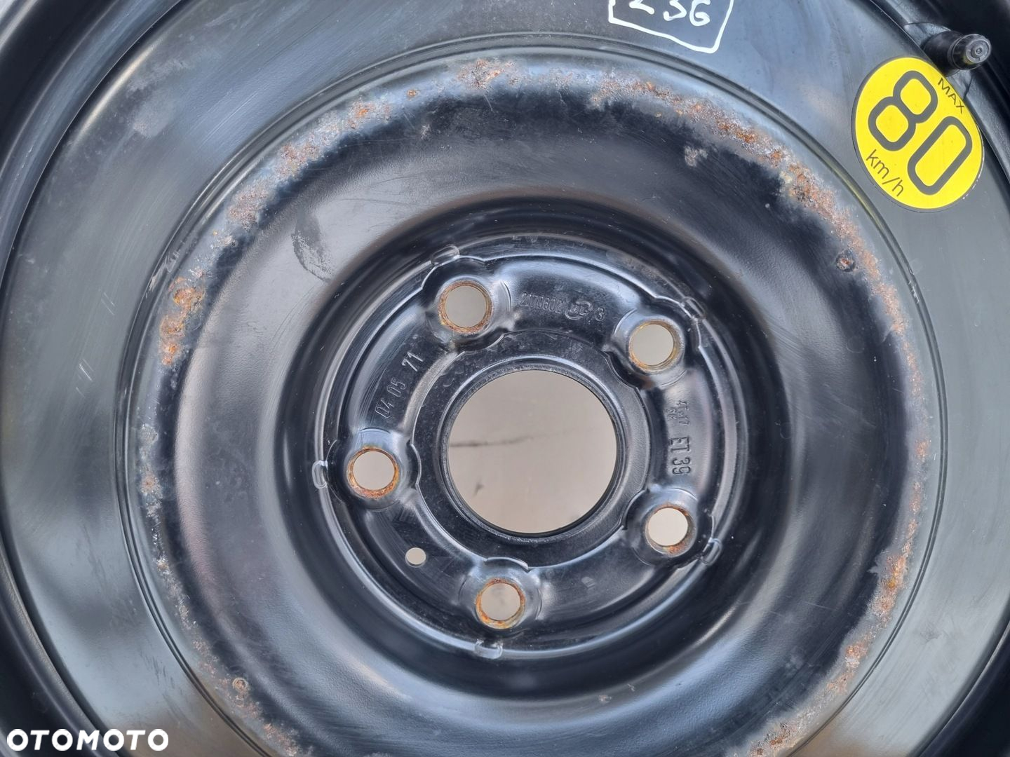 Toyota Auris KOŁO DOJAZDOWE dojazdówka 125/70 R17 5x114,3 2170602 - 2