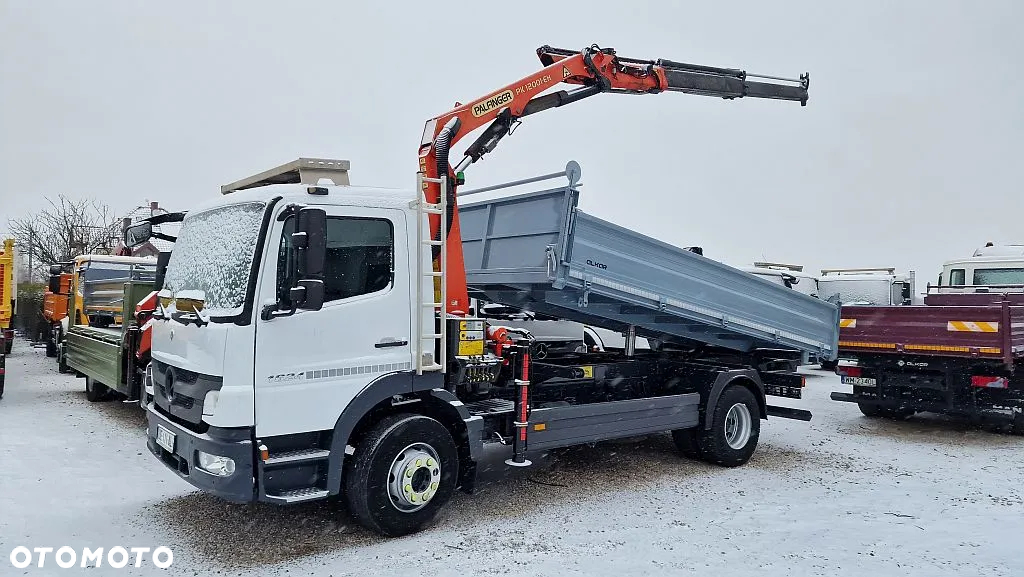 Mercedes-Benz Atego 1221 chłodnia 6.60, klima, poduszki - 7