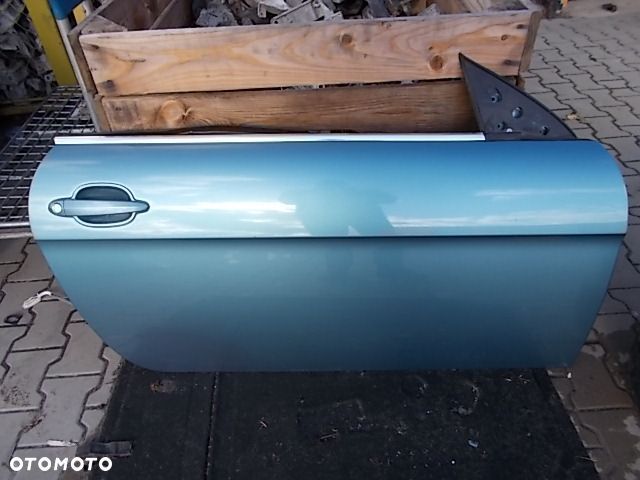 BMW E63 E64 DRZWI PRAWE ATLANTIK BLAU METALLIC - 1