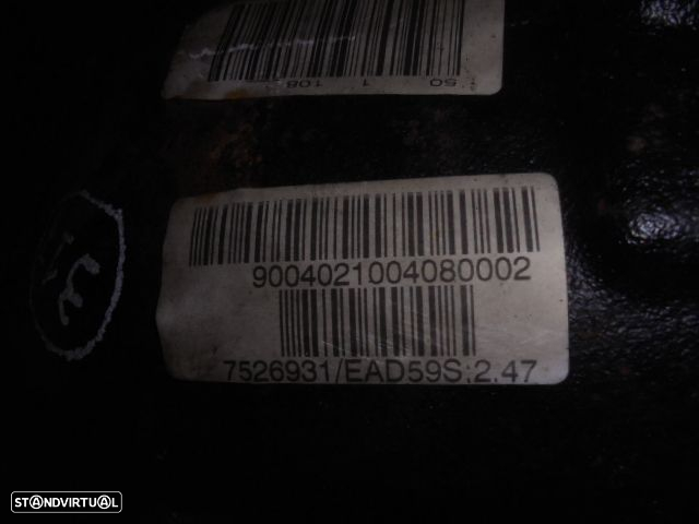 Diferencial 7526931 BMW SERIE 5  E60 FASE 1 2005 3.0D 218CV 4P CINZA 2.47 - 3