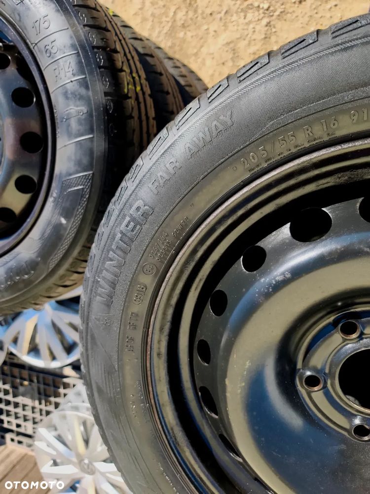 5x114,3 5x114 Felgi Stalowe stal 16 Koła Zimowe Zima RENAULT LAGUNA III 3 MEGANE 3 SCENIC 3 FLUENCE NISSAN LEAF JUKE PRIMERA P12 205/55 6mm Legnica ALU-RAD - 4