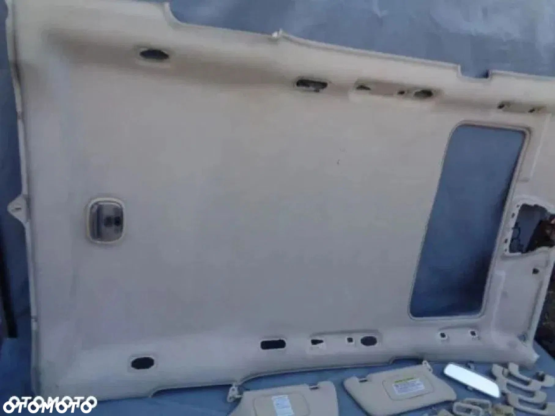 Mercedes ML W163 Lift Podsufitka Osłona Przeciwsłoneczna Rączka Kremowa - 2