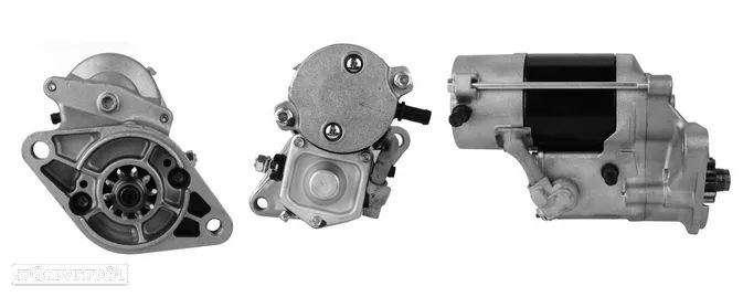 Motor de arranque Toyota Hiace LH102 Hilux LN85 LN105 LN145 LN165  NOVO - 1