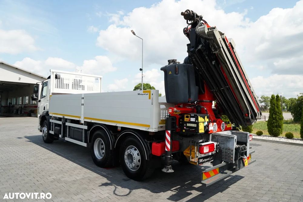 DAF CF 450 / 6x2 / LIVRARE / HDS FASSI F 245 / 6x EXTENSIE - 17 M / ROTARE / RADIOCOMANDĂ / EURO 6 / 2018 - 7
