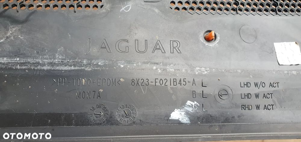 Podszybie prawe osłona podszybia prawa Jaguar XF X250 8X23-F021B45-A 8X23-F021B45-B - 5