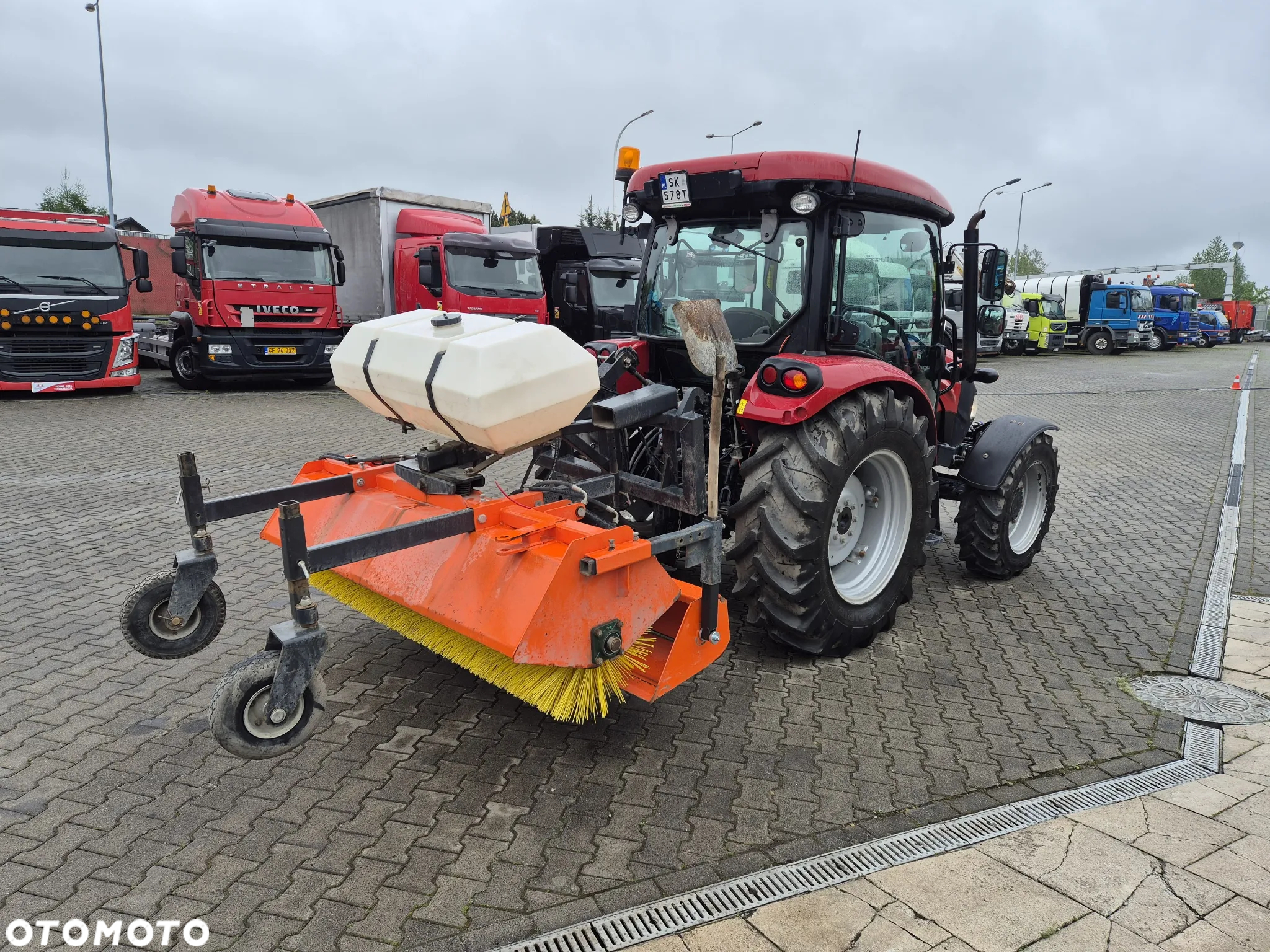Case IH Y1 FARMALL 75A / TYLKO 1853MTH! / 1 WŁ / STAN BARDZO DOBRY / PŁUG + ZAMIATARKA / MOZLIWY TRANSPORT / OKAZJA RYNKOWA! - 12