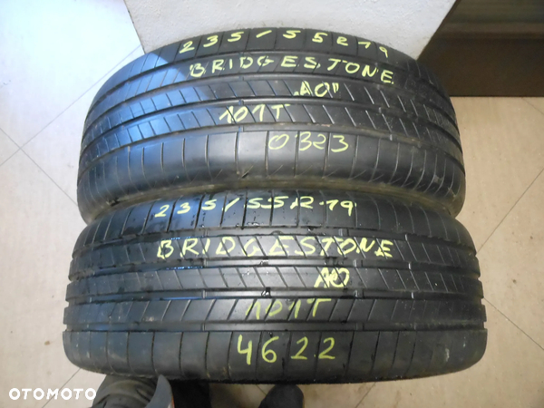 Opony 235/55r19 bridgestone turanza eco AO 6,5mm lato para