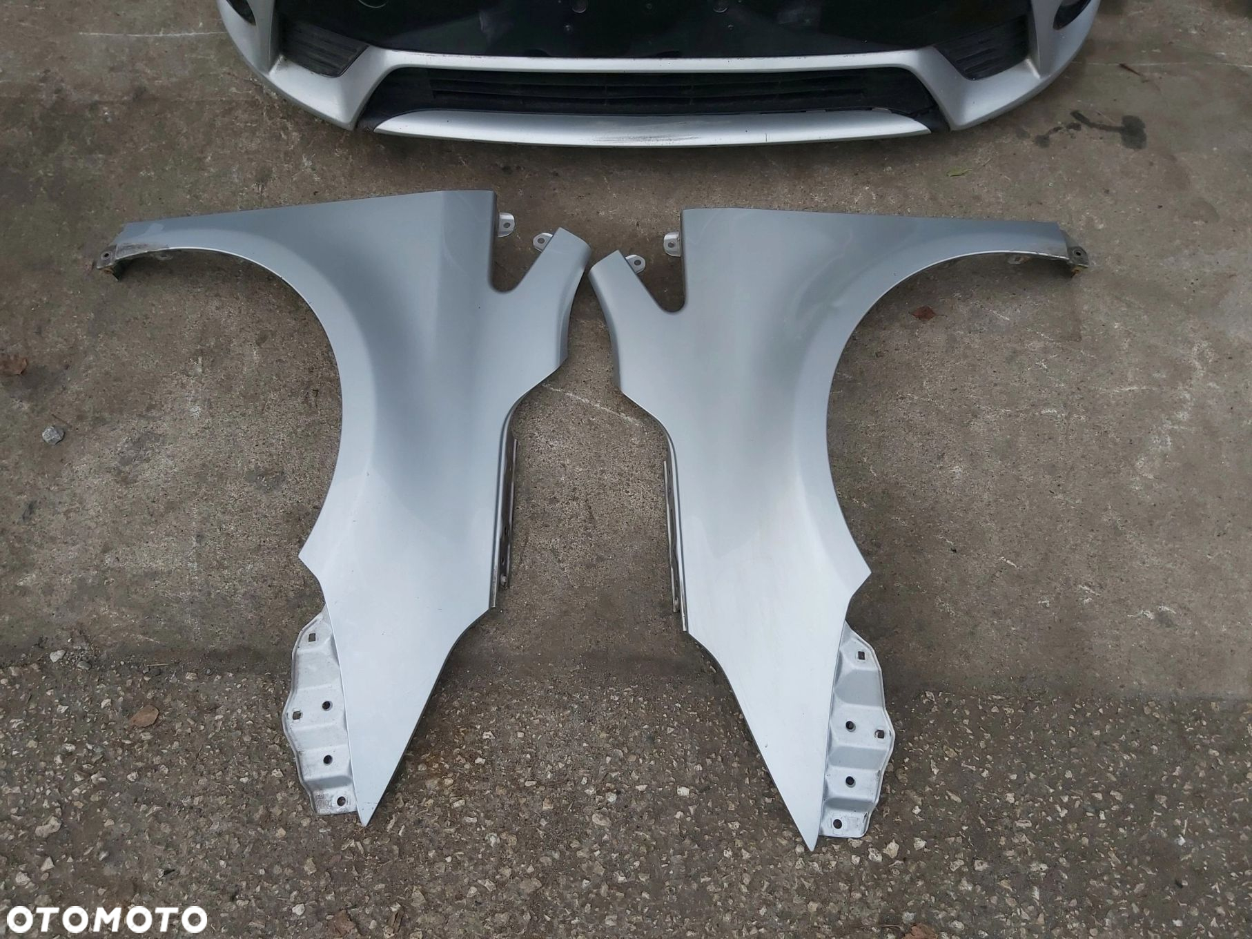 Toyota AVENSIS T27 lift zderzak przód kompletny maska błotnik pas przedni - 9