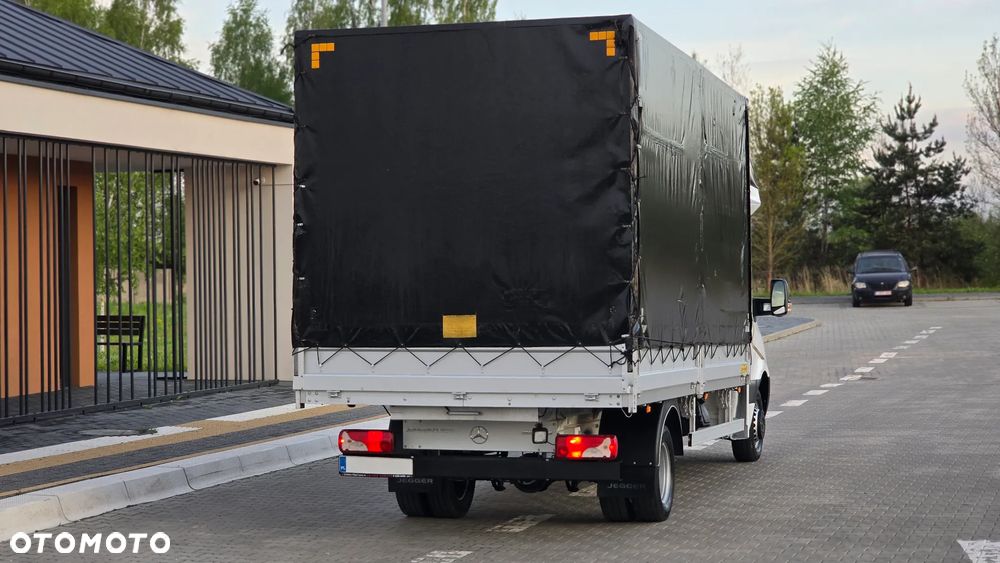 Mercedes-Benz SPRINTER 519 CDI 907❗❗3.0 190 KM V6 / MANUAL / PLANDEKA 10 PALET / PODNOSZONY DACH / BLIŹNIAKI / ZABUDOWA JEGGER / PODUSZKI PNEUMATYCZNE / SYPIALKA / SALON POLSKA ❗❗ - 20