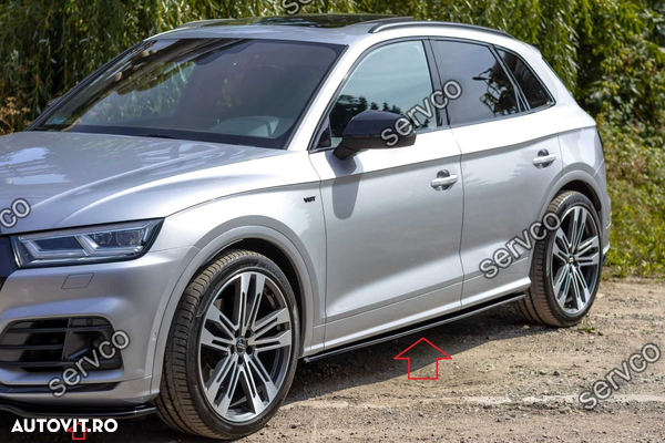 Pachet Body kit Audi Q5 SQ5 S-Line Mk2 2017-2020 v1 - Maxton Design