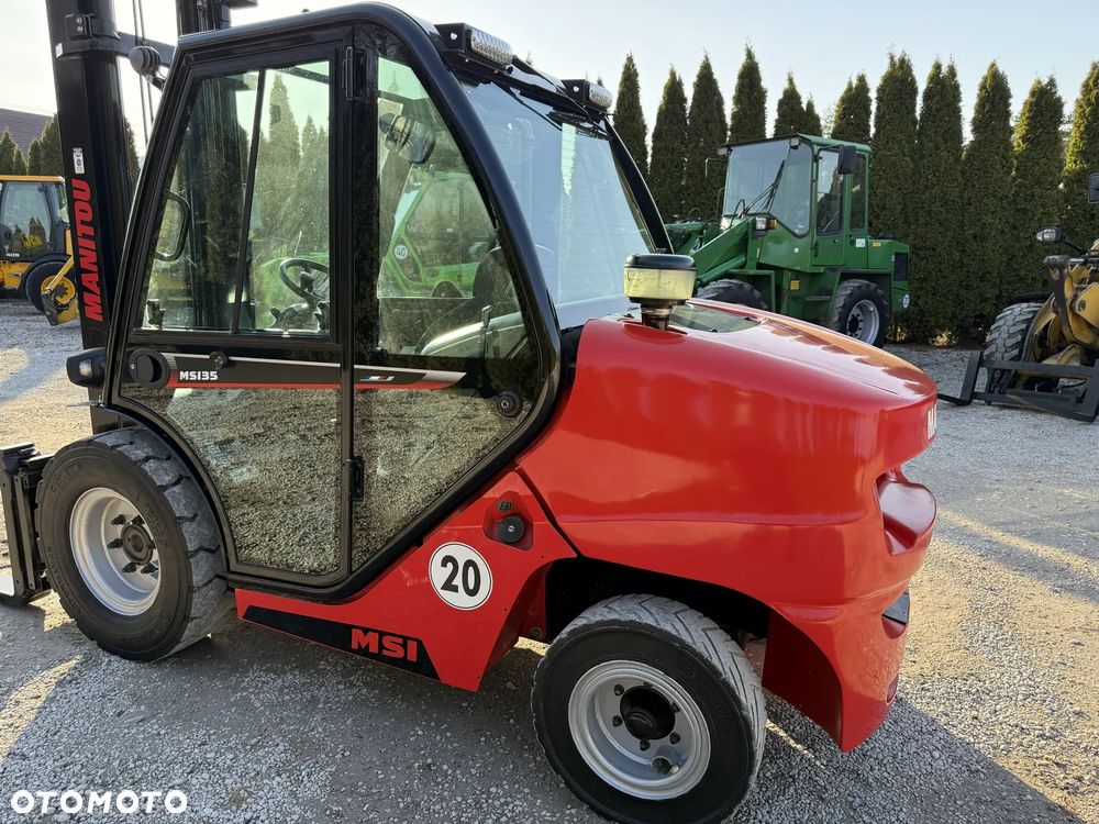 Manitou MSI 35 MSI35 / PIĘKNY / 2020 ROK! / TYLKO 1890 MTH / ORYGINAŁ / Z NIEMIEC / DIESEL / UDŹWIG 3,5T / 30 MSI30 35D - 35