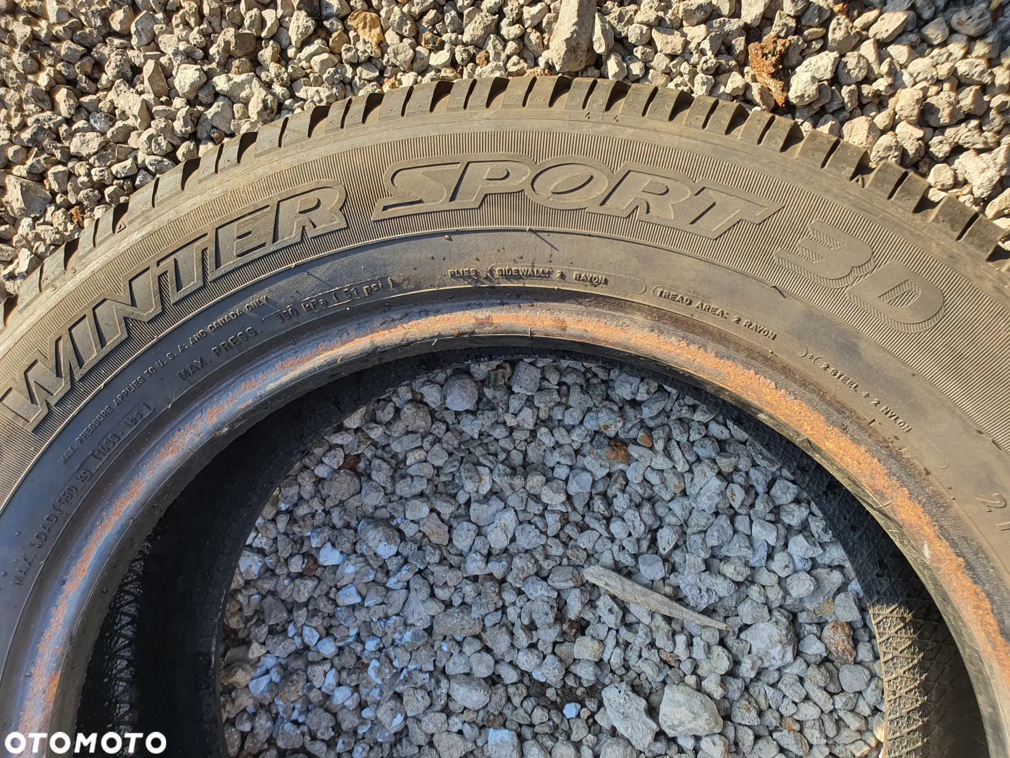 DUNLOP 215/55R16 93H WINTER SPORT 3D (2szt.) (1x4,0 1x4,5) (DOT: 1x2708 1x1710) Z129 - 5
