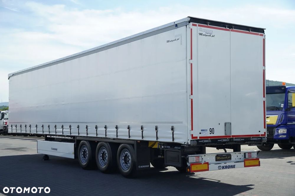 Krone FIRANKA / STANDARD / 2 OSIE PODNOSZONE / KOSZ NA PALETY / 40 TYS.KM. / 2025 ROK / - 6