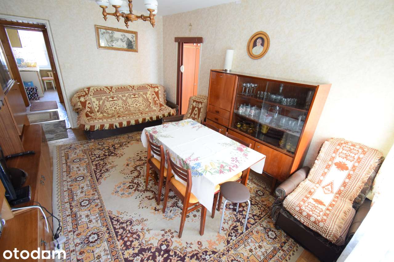 3 pokoje | 48,2 m² | parter | ul. Gajowa | duży balkon | piwnica