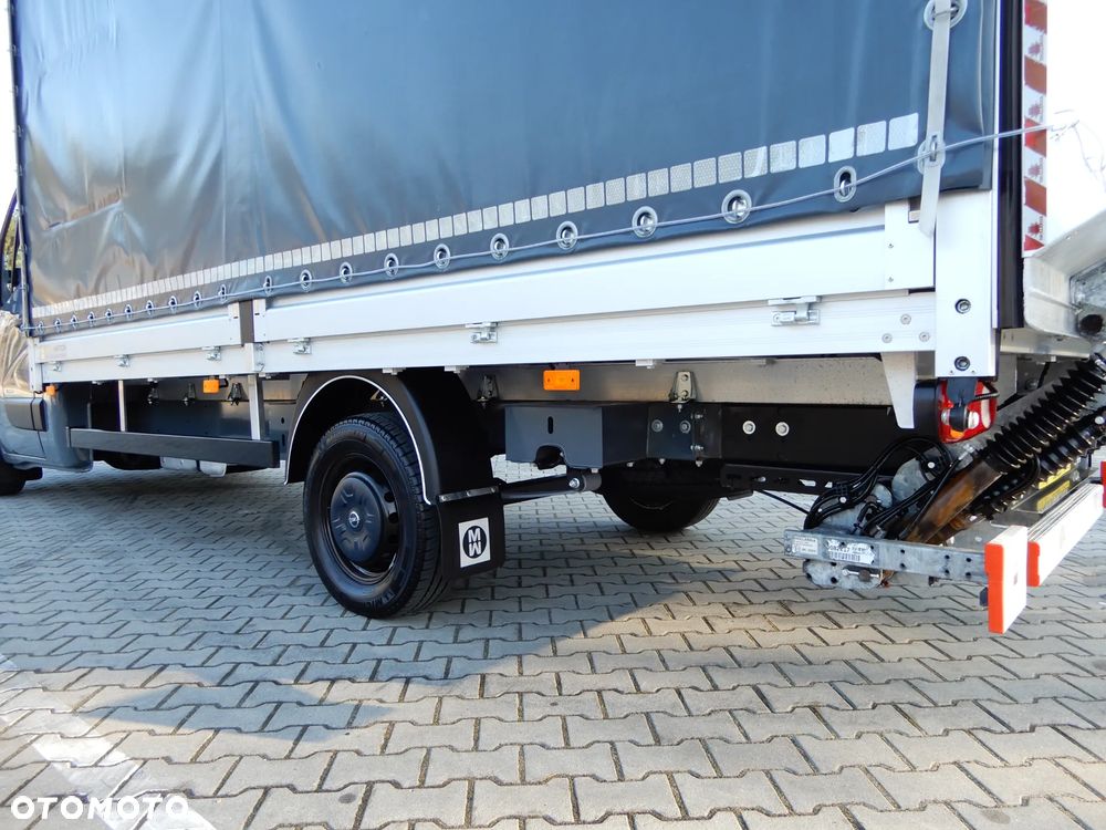Opel MOVANO 2.3 CDTi 163 KM Skrzynia 4560 mm 9.E.Palet Plandeka + Winda Załadowcza DHOLLANDIA 750 Kg Udźwig WZMACNIANY 17 Tys Km Przebieg Stan NOWY JAK Z SALONU POLECAM - 15