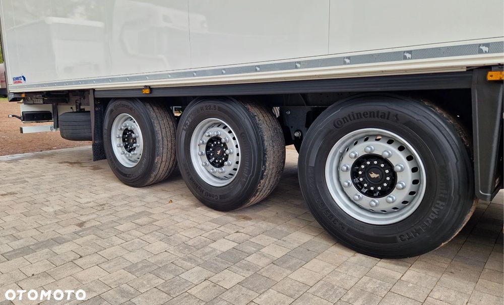 Schmitz Cargobull * CHŁODNIA * OŚ PODNOSZONA * 4 RYGLE * - 21