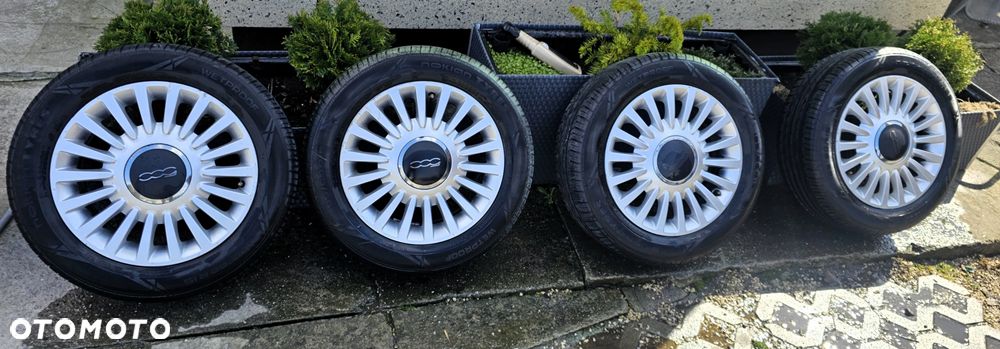 Koła lato 4x98 15 cali  et 35 Fiat 500 Fiorino Qubo Doblo Tipo Stilo - 4