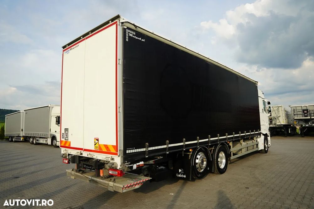 Renault T HIGH 440 DTI 13 / 6X2 / 9.5 M CORTINĂ / I-PARK COOL / PUNTE RELAXABILĂ / PODEA REZISTENTĂ / JANTE DIN ALIAJ / DHOLLANDIA LIFT / - 5