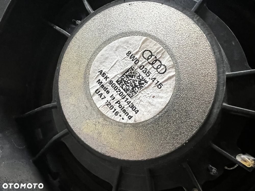 AUDI A4 A5 8W GŁOŚNIK DRZWI PRZÓD DESKI TYŁ 8W0035415 8W5035411 8W0035399 - 2