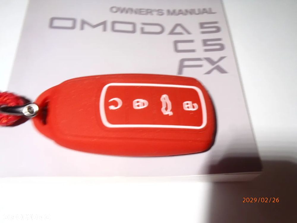 etui silkon gumowe pokrowiec zabezpieczenie breloczek do kluczy zawieszka na pilota OMODA 5 CHERY C5 Omoda & Jaecoo 7 - 19