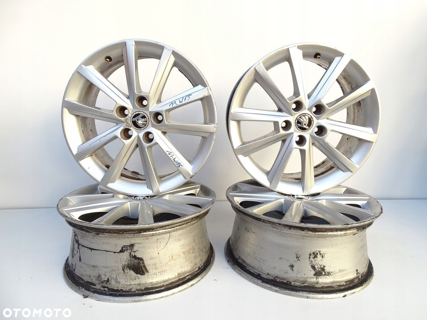 ALUFELGI 17 5x112 ET 49 7 5E0601025E SKODA OCTAVIA II III SUPERB III YETI - 1