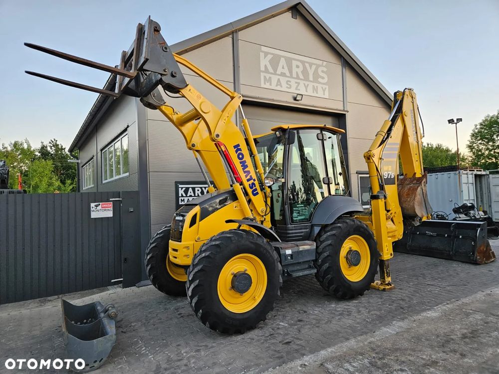Komatsu KOPARKO-ŁADOWARKA KOMATSU WB97S 97 WB 93 WB97 97S - 4