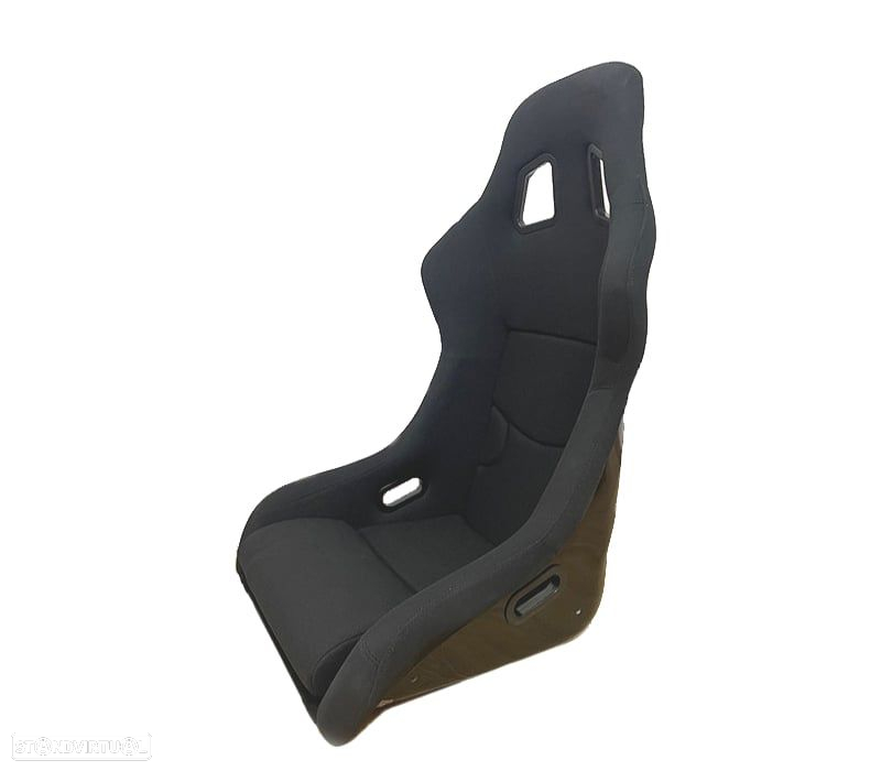 BAQUET BACKET FIXA SPEEDWAY PRETA ESTILO EVO - 2