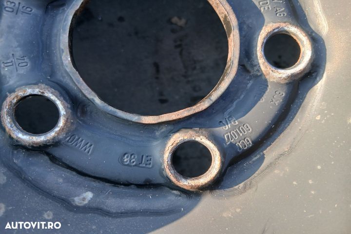 Jante tabla cu anvelope 15 - set 6C0601027B 6JX15H2 ET38 185/60 R15 6 - 5