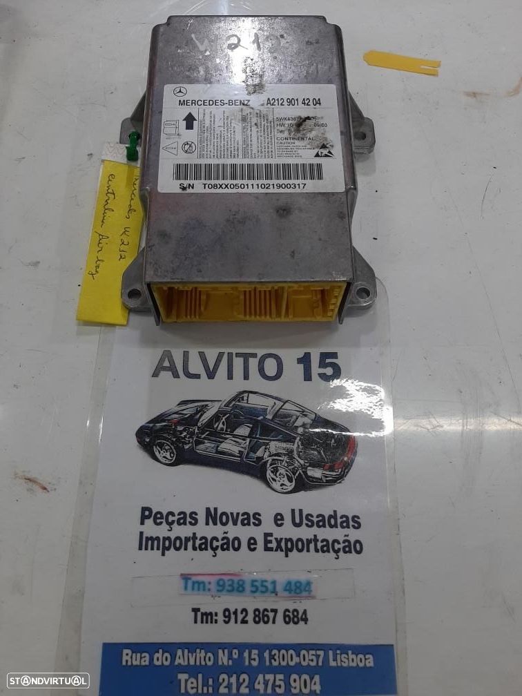 centralina de airbag Mercedes W212 - 1
