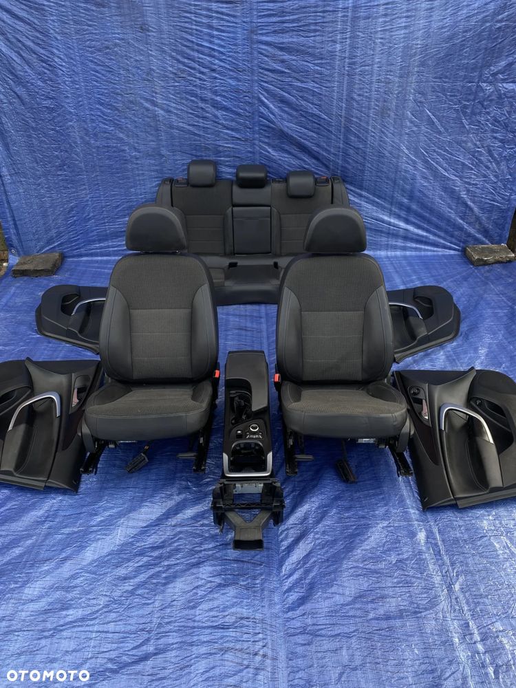 FOTEL FOTELE KANAPA BOCZKI PODŁOKIETNIK TUNEL WNĘTRZE KOMPLET PÓŁ SKÓRY OPEL INSIGNIA A SEDAN HATCHBACK KOMBI 2009-  EUROPA - 1