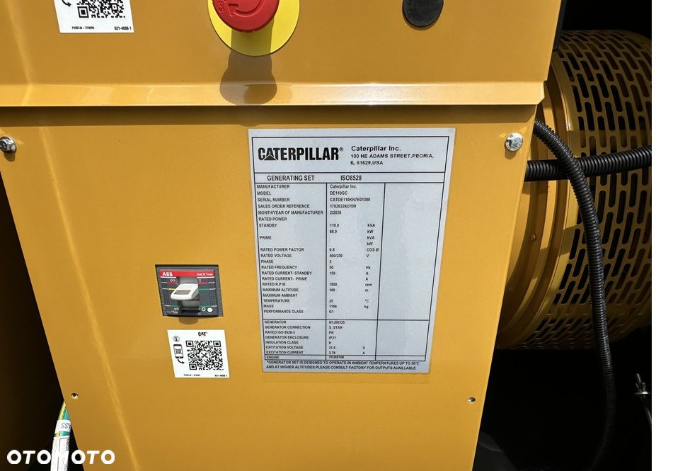 Caterpillar DE110GC * NOWY * GWARANCJA * MOC 110 kW * A2-BUD - 16