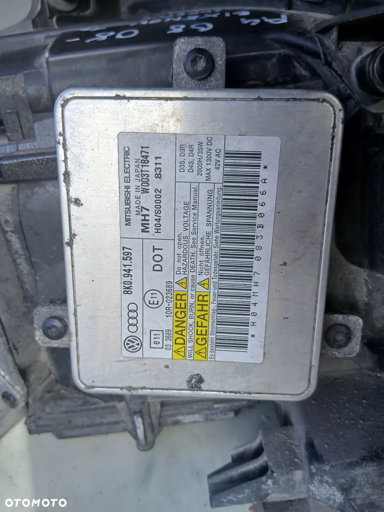 AUDI A4 B8 BI XENON reflektor lampa 8K0941597G - 3