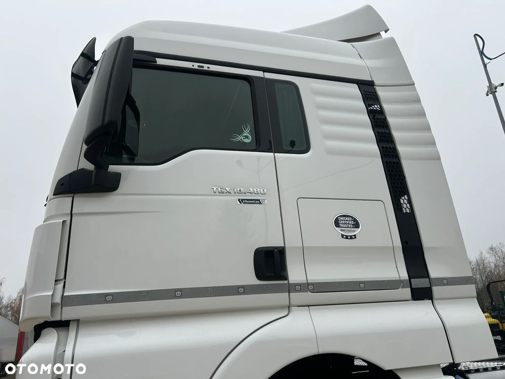 MAN TGX 18.480 RETARDER / AUTOMAT / BARDZO DOBRY STAN / ŚREDNIE SPALANIE OD NOWOŚCI TO 27.5 L / PRZEBIEG AUTOSTRADOWY 18 331 MOTOGODZIN PRACY SILNIKA / - 12